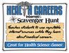 Health Careers Internet Scavenger Hunt- Updated for 2023- Distance Learning Option!