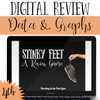 Data and Graphs Review Game - Digital Stinky Feet
