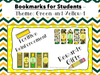 Bookmarks - Green and Gold Theme (Part 1)