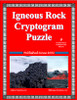 Igneous Rock Cryptogram Puzzle (Ideal Emergency Sub Plan!)
