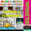 MORNING MEETING - SALUDOS DE LA MAÑANA - Posters and Flashcards - Bilingual
