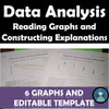NGSS SEP: Analyzing and Interpreting Data Set #1: Reading Graphs and CER set of 6