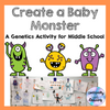 Create a Baby Monster: Genetics Activity for Middle School