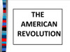 The Enlightenment and the American Revolution