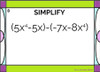 Adding and Subtracting Polynomials: 30 Problems - GOOGLE Slides