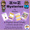 A to Z Mysteries Digital Novel Study in Google Slides