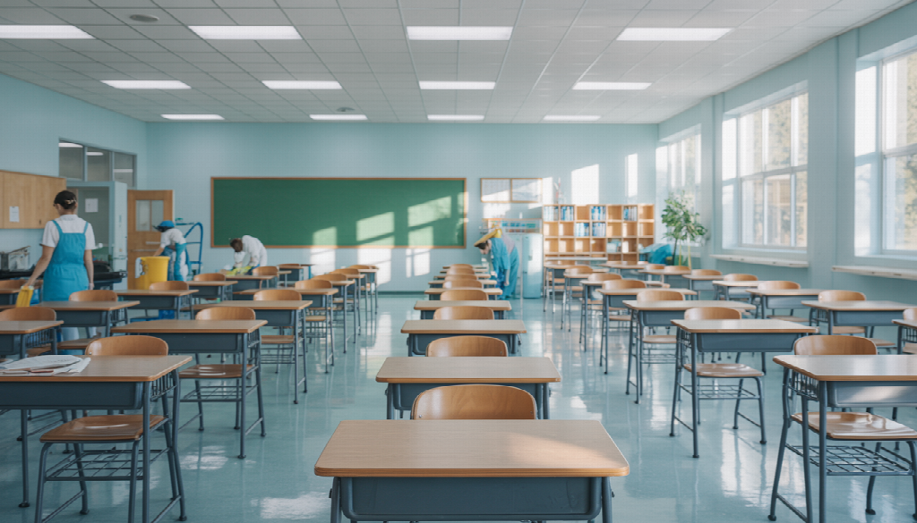 How Commercial Cleaning Services Transform Nashville Schools
