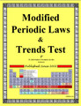 Modified Periodic Laws and Trends Test for Chemistry