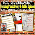 U.S. Government: Forming Public Opinion | Political Parties Comparison | Student Activities