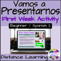 Vamos a Presentarnos : Back-to-School Student Introductions with FlipGrid™ & Google Slides™