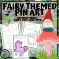 Fairy Themed Pin Art - Poke Art 