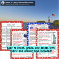 FREEBIE- Statue of Liberty Virtual Field Trip Student Activities 