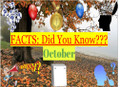 Daily Warm-Up, Closers for Class: Facts- Did You Know?-- October