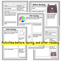 Virtual Read-A-Loud- Splat the Cat, Back to School Splat- Student Reading Activities for Beginning of School Year