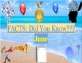 Daily Warm-Up, Closers for Class: Facts- Did You Know?-- June