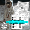 Virtual Field Trip to the Moon -360 Activities for Middle and High Schoolers