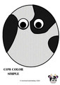 Cow Paper Plate Animal Craft Paper & DIGITAL version! - Cow Appreciation Day July 15th