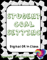 Student Goal Setting Packet and Bulletin Board