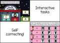 Uppercase Letters Digital Task Boom Cards