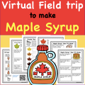  Virtual Field Trip to make  Maple Syrup