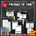 The Passage of Time - Year Long Memory Book= Calendar Activities and MORE!