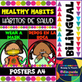 Healthy Habits (Hábitos de Salud) Posters