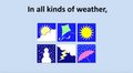 ALL-WEATHER FRIENDS' (Grades Pre-K - 3) ~ Curriculum Song Video