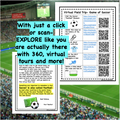 Virtual Field Trip to the Soccer  Stadium- History and About the Game- Distance PE Lesson
