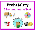 Probability - Test and 2 Reviews