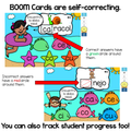 BOOM Cards Sílabas iniciales-ca, ce, ci, co, cu (Distance Learning)