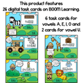 BOOM Cards Sílabas trabadas Bl (bla, ble, bli, blo and blu)- Distance Learning