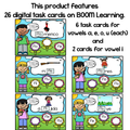 BOOM Cards Sílabas trabadas Fl (fla, fle, fli, flo and flu)- Distance Learning