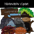 Hibernation clipart