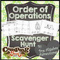 Order of Operations Scavenger Hunt