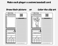 Baseball Hall of Fame Player Research, Mini Book and Baseball Card Project