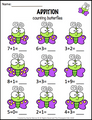 Counting Butterflies: Addition, Subtraction + Number Sense