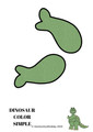 Dinosaur Paper Plate Animal Craft Paper & DIGITAL version! - Dinosaur Day June 1st