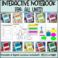 Texas History INTERACTIVE NOTEBOOK **BUNDLE** 