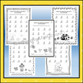 Adding Two Digit Numbers Worksheets - Spring Themed