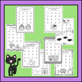 Adding 2 Digit Numbers Worksheets - Halloween Themed