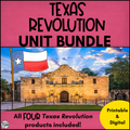 Texas Revolution ***BUNDLE***
