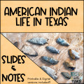 American Indian Life in Texas - Unit BUNDLE!