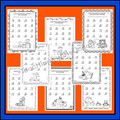 Adding 3 Digit Numbers Worksheets - Back to School Themed
