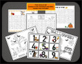 Addition Fact Fluency Halloween Math Game and Activity - 1st and 2nd Grade 