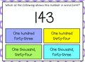 3rd Grade Number Forms to the Thousands Digital Boom Cards for Distance Learning