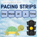 Pacing Strips for Slowing Rate of Speech, Increasing Intelligibility & Fluency