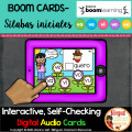 BOOM Cards Sílabas iniciales- va, ve, vi, vo, vu (Distance Learning)