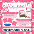Montessori Pink Reading Series - 3 Letter Phonemes (CVC Words)