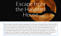 Escape from the Haunted House Halloween Digital Escape Room