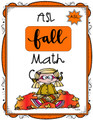 ASL Fall Math Cards Cover